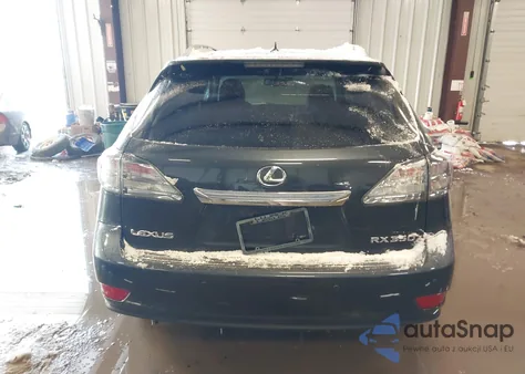 2010 Lexus Rx 350 from USA, damaged, VIN 2T2BK1BA1AC013292